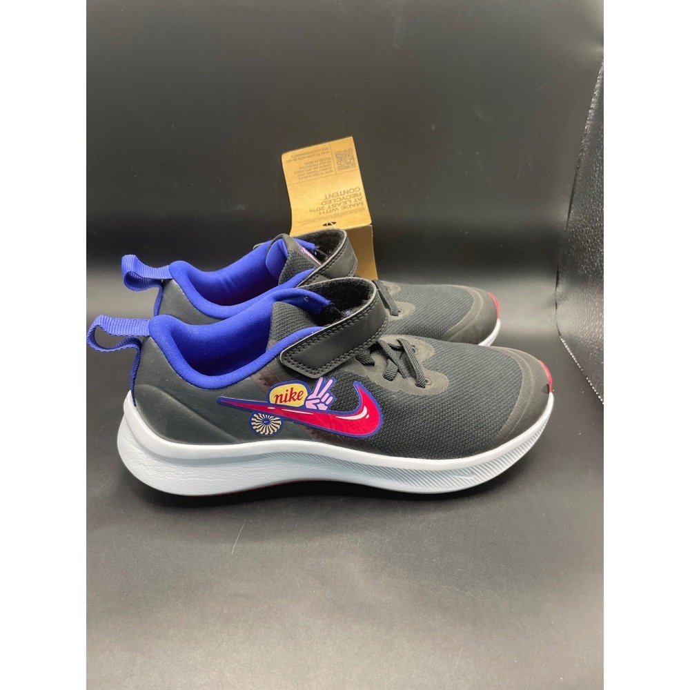 Nike Star Runner 3 Next Nature Anthracite Concord DJ4697-013 Kids Size 2Y NWT